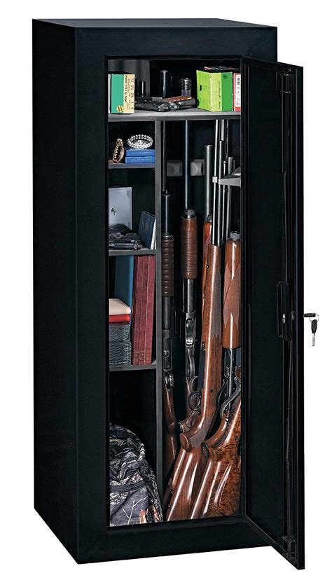 steel gun cabinet|locking gun cabinets for rifles.